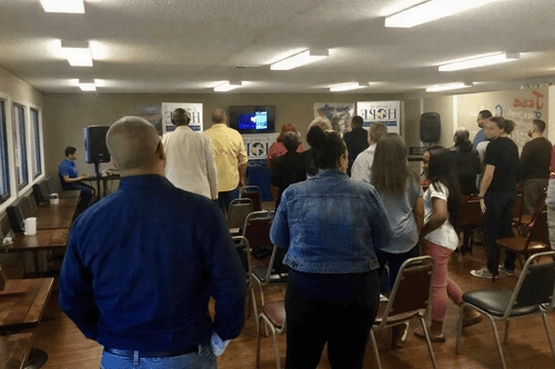 worship service congregation